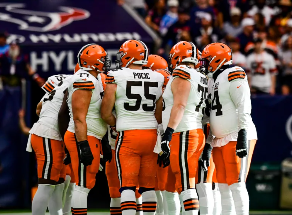 The Browns' wild card defeat to the Texans marked the end of their season.